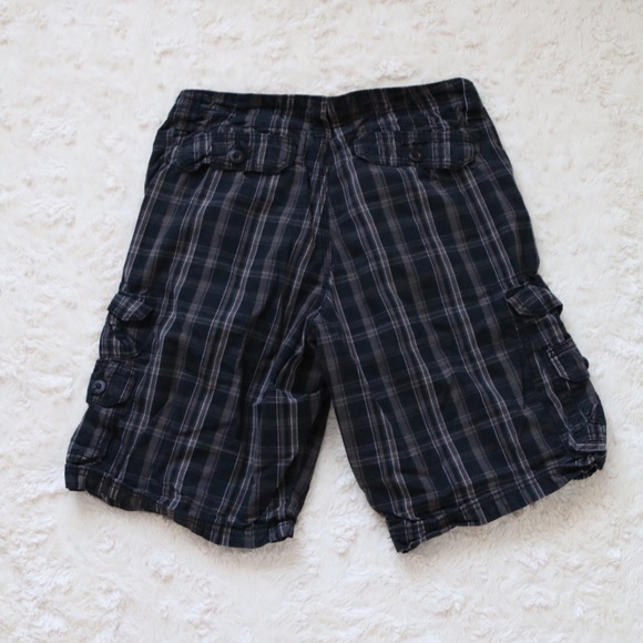 Lee Dungarees Black/Brown Plaid Shorts 30 - Picture 5 of 5